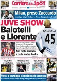 Corriere dello Sport 25 janeiro 2013