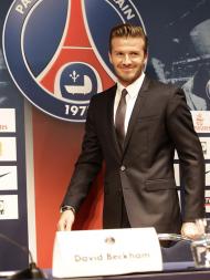 David Beckham apresentado no PSG (REUTERS)