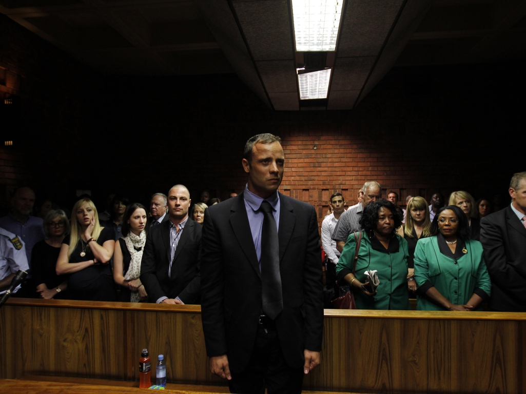 Pistorius em tribunal