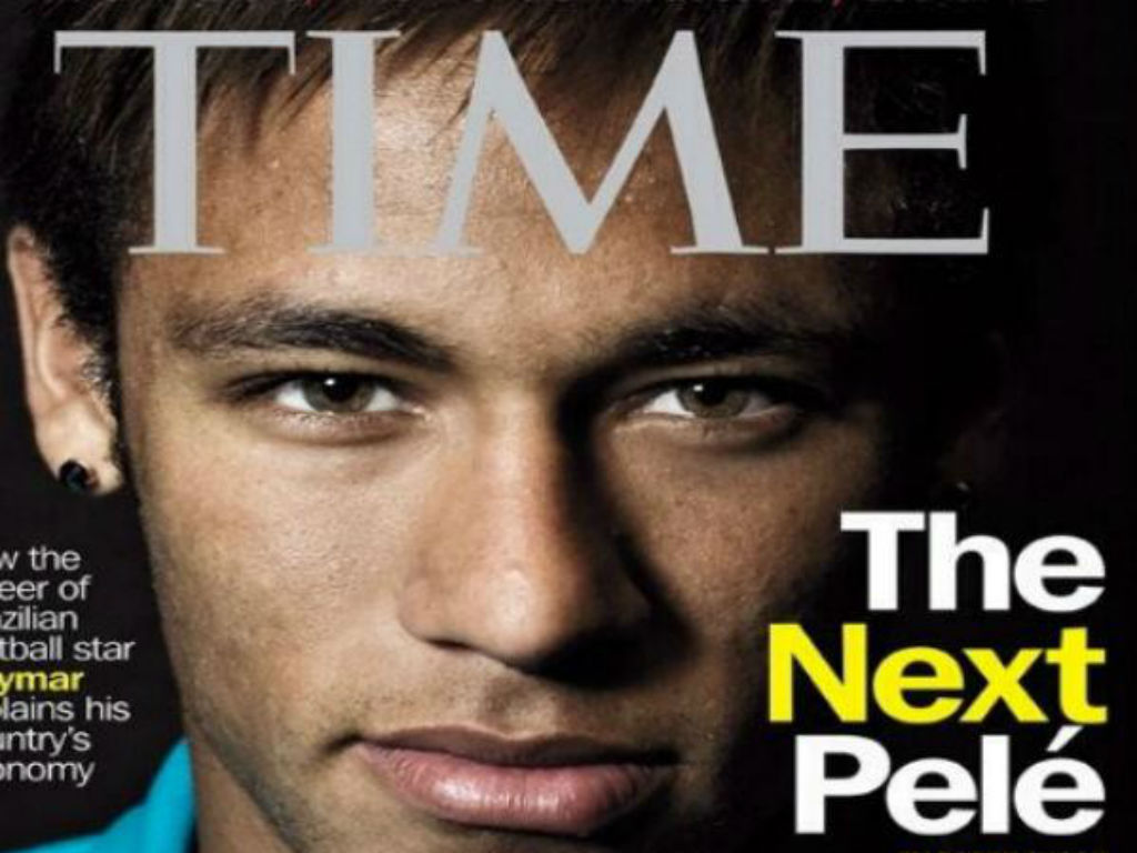 Neymar capa da Time