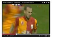 Sneijder marca pelo Galatasaray