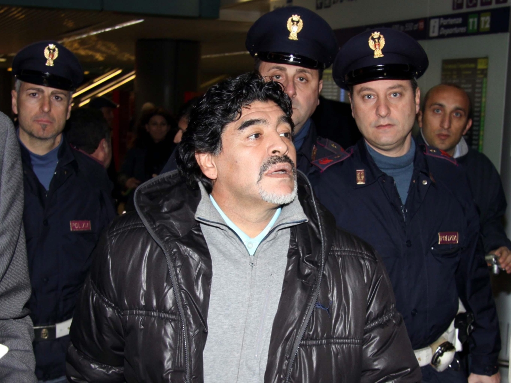 Maradona em Nápoles