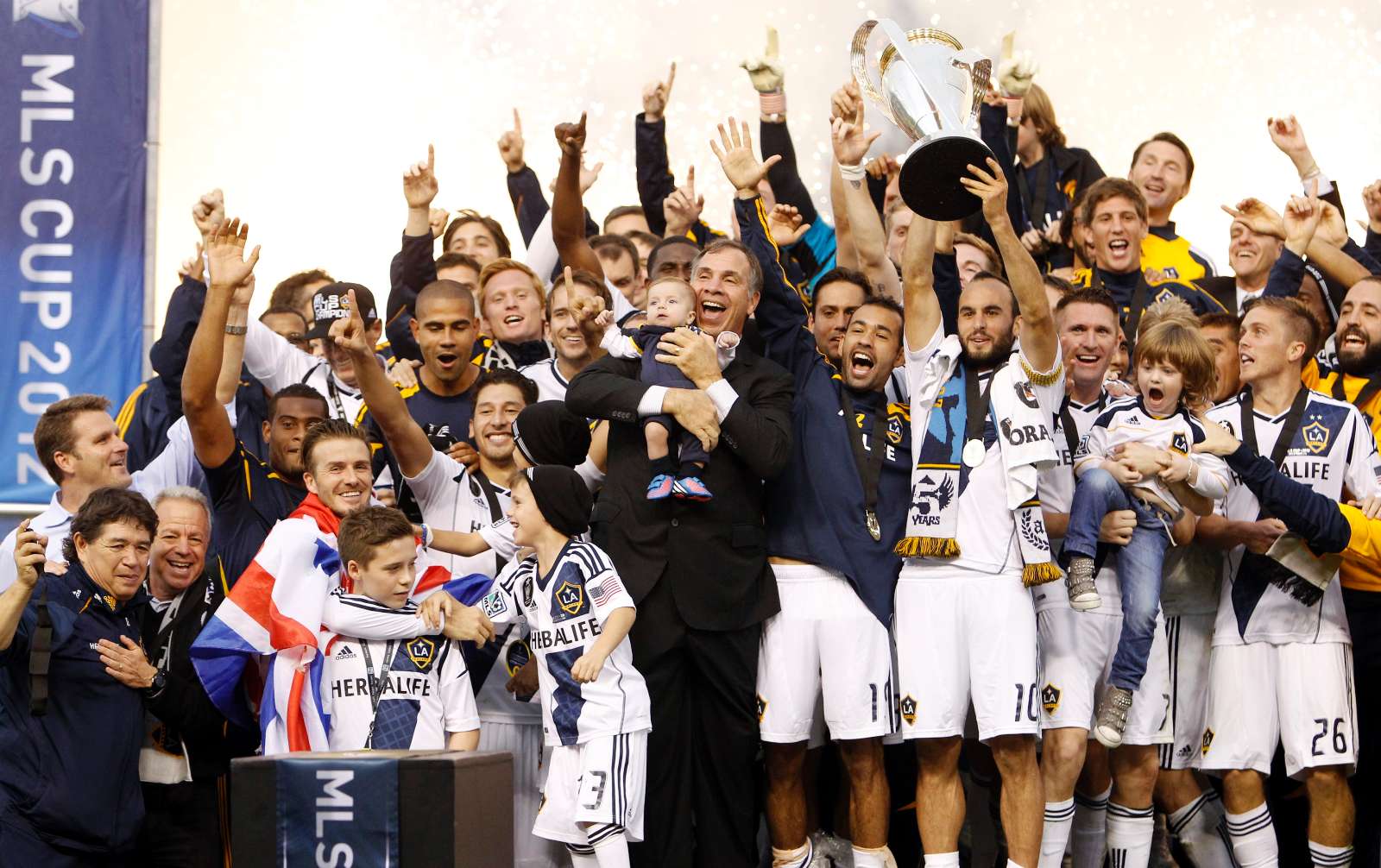 MLS: LA Galaxy festeja o título de 2012