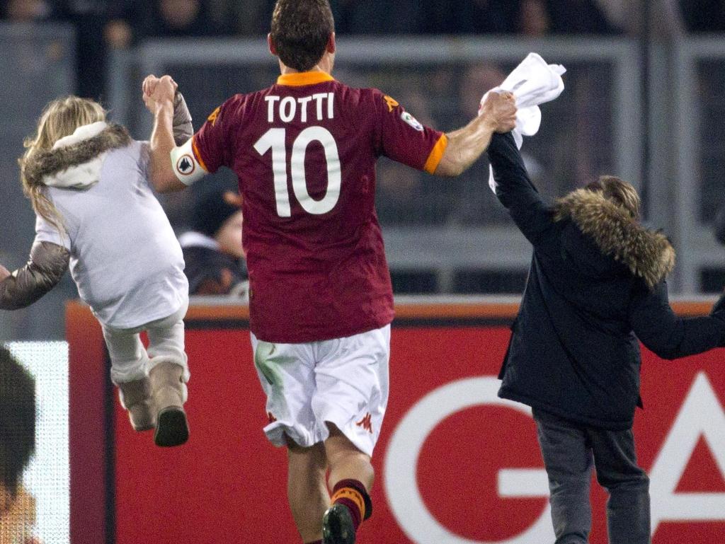 Totti para a história na Serie A