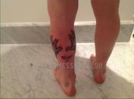 A tatuagem de Messi