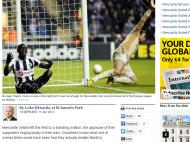 Newcastle-Benfica (Telegraph)