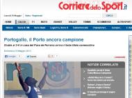 FC Porto tricampeão: Corriere dello Sport