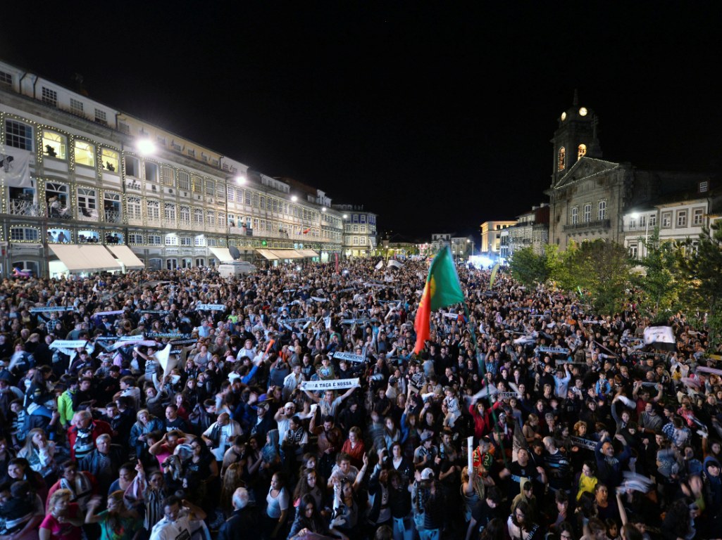 Festa em Guimarães [LUSA]