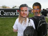 David Coulthard e Eddie Jordan de costas