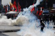 Polícia turca retoma controlo da praça Taksim [EPA]