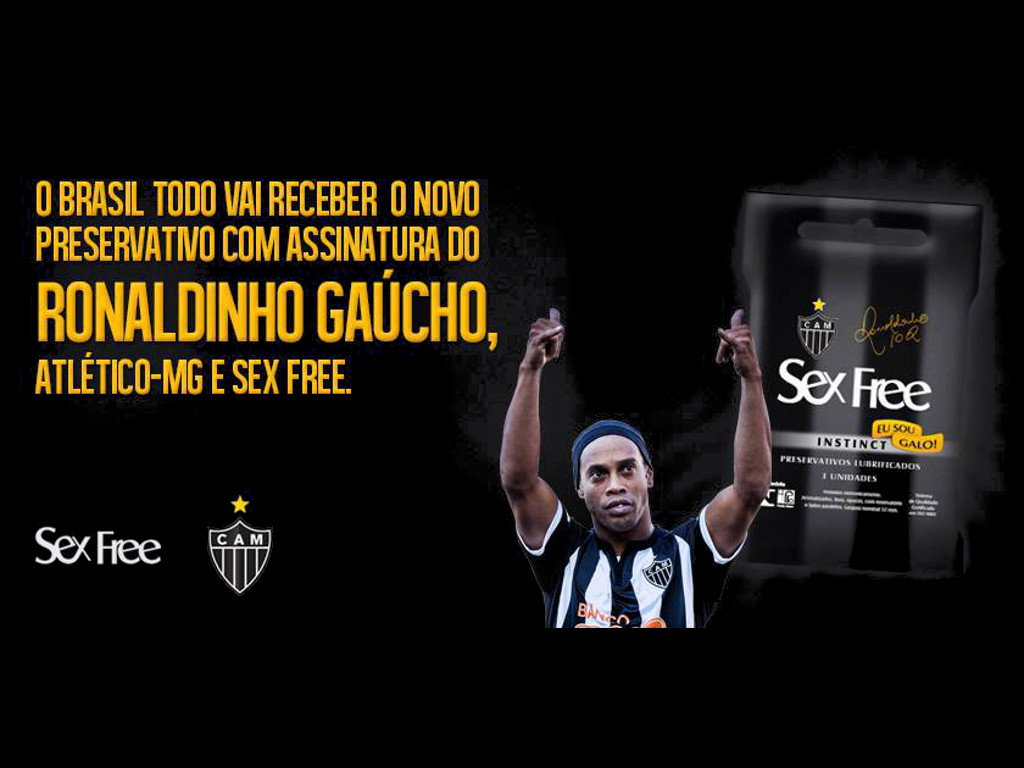 Preservativos Ronaldinho Gaúcho