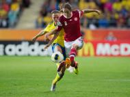 Suécia vs Dinamarca Euro Feminino [EPA/Bjorn Larsson Rosvall]
