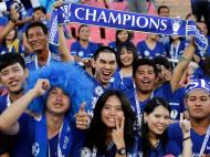 Loucura na Tailândia por Chelsea e Mourinho [EPA]