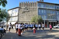 V. Guimarães: equipa em passeio turístico