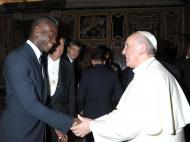 Papa recebe delegações da Itália e Argentina (ANSA/OSSERVATORE ROMANO)