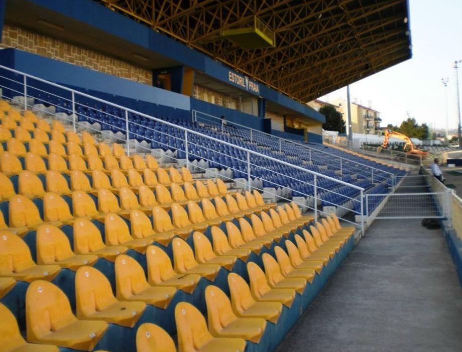 14º: Estádio António Coimbra da Mota, Estoril. Média na Liga 2016/17: 2.525 espectadores.