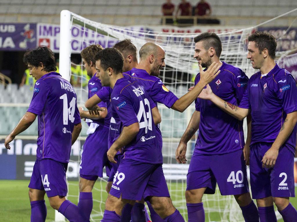 Liga Europa: Fiorentina vs Paços Ferreira (EPA)
