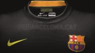 Terceiro equipamento do Barcelona 2013/14 é preto (foto: site do FC Barcelona)
