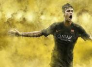 Neymar é a cara do terceiro equipamento do Barcelona 2013/14 (foto: site do FC Barcelona)
