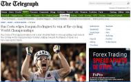 Rui Costa é destaque a nível internacional: The Telegraph (Inglaterra)