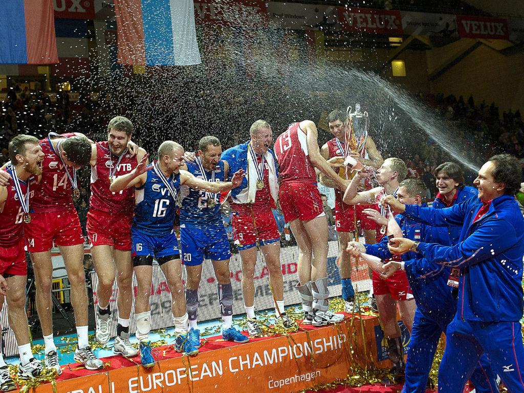 Rússia é campeã da Europa de voleibol