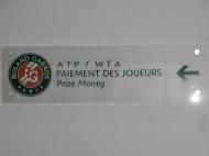 Roland Garros: sala de pagamento de prémios de jogo [Foto: Luís Mateus]