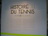 Museu da Federação Francesa de Ténis: a história do ténis [Foto: Luís Mateus]