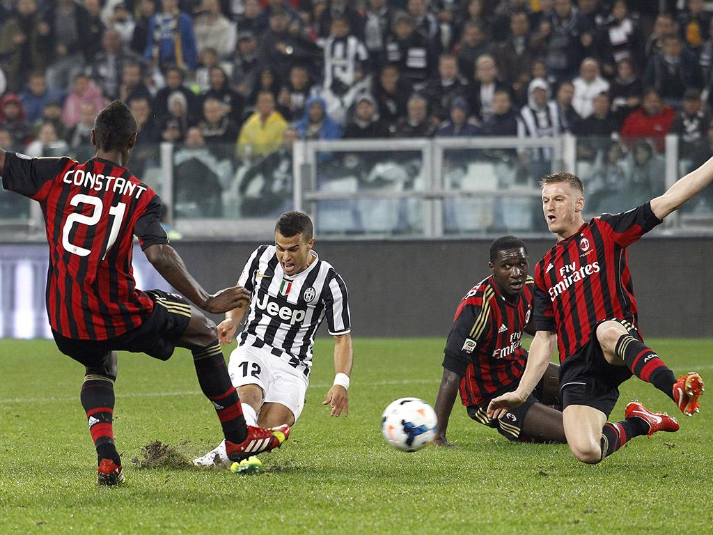 Juventus vs Milan (REUTERS)