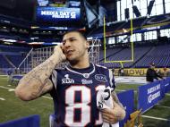 Aaron Hernandez: estrela da NFL em tribunal por homicídio (Reuters)