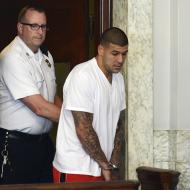 Aaron Hernandez: estrela da NFL em tribunal por homicídio (Reuters)