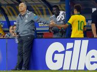 Scolari e Neymar [Reuters]