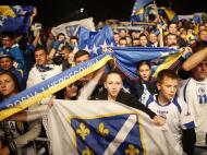 Bósnia: a imensa festa do apuramento para o Mundial (Reuters)
