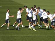 Real Madrid prepara jogo com o Málaga (EPA)