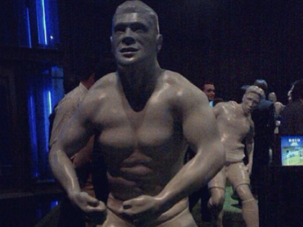 Hulk no museu do FC Porto