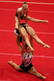 Europeu de ginástica acrobática (Lusa)