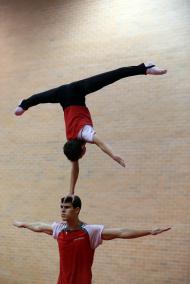 Europeu de ginástica acrobática (Lusa)