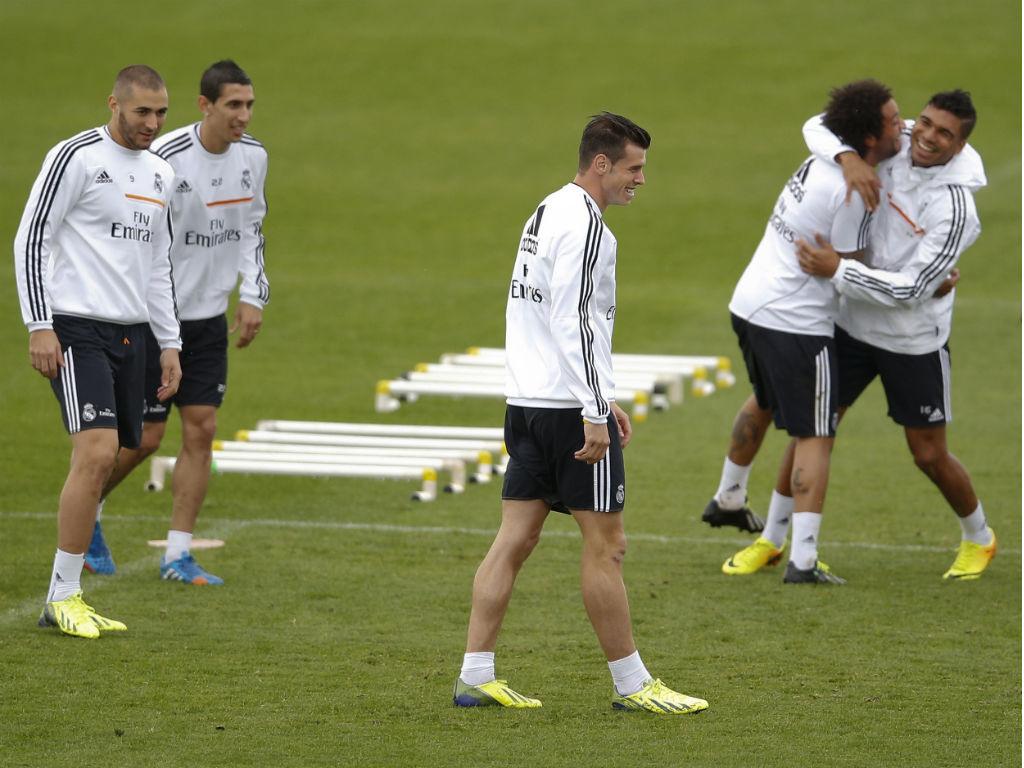 Treino do Real Madrid (Reuters)