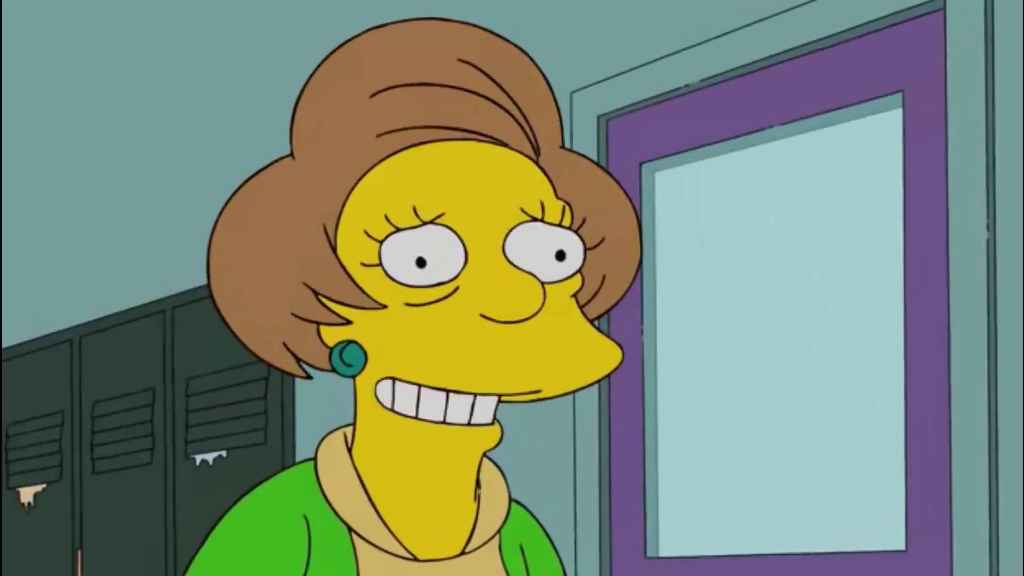 Edna Krabappel dos Simpsons Foto: Divulgação