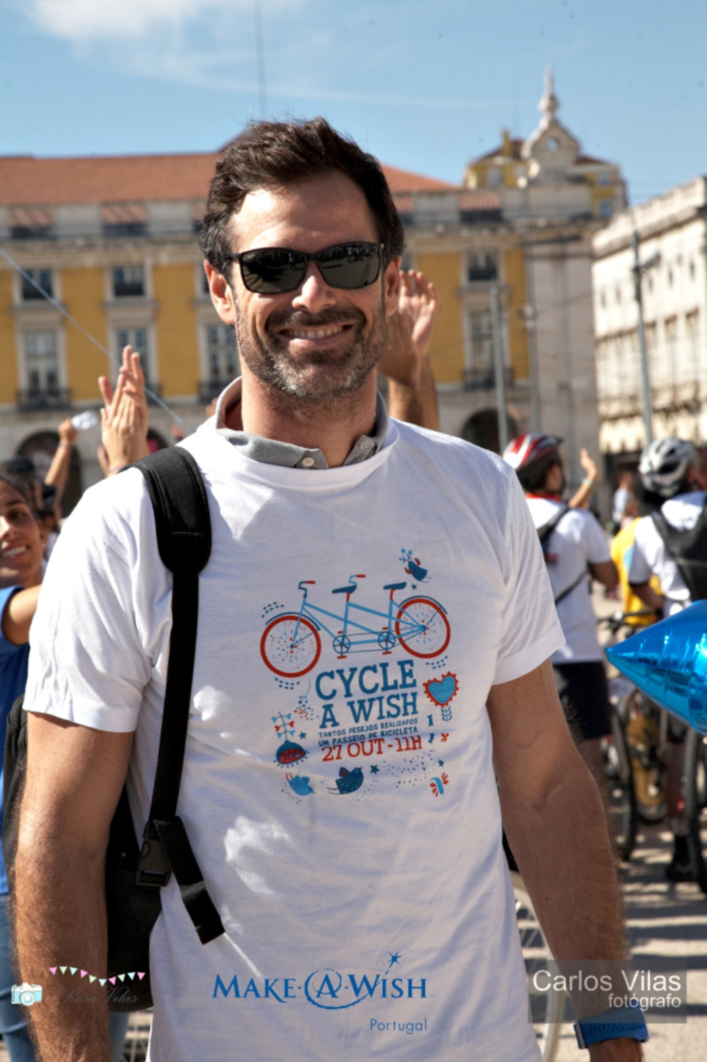 Pedro Lima - Evento Cycle a Wish em Lisboa Foto: Carlos Vilas