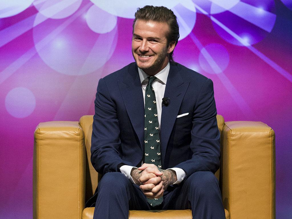 Beckham a fazer negócios em Macau (Reuters)