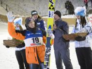 Campeonato do mundo de salto de esqui (EPA)