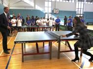 Ping-pong: na política, e com a raquete (Reuters)