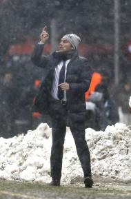 Galatasaray-Juventus: jogou-se, apesar da neve (Lusa)