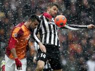 Galatasaray-Juventus: jogou-se, apesar da neve (Lusa)