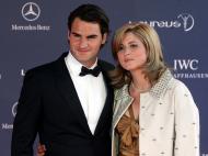 Roger Federer e a sua namorada Vavrinec (REUTERS)