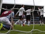 Aston Villa-Man. Utd. (Reuters)