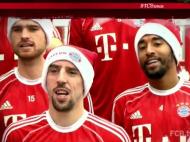 Bayern Munique canta música de Natal