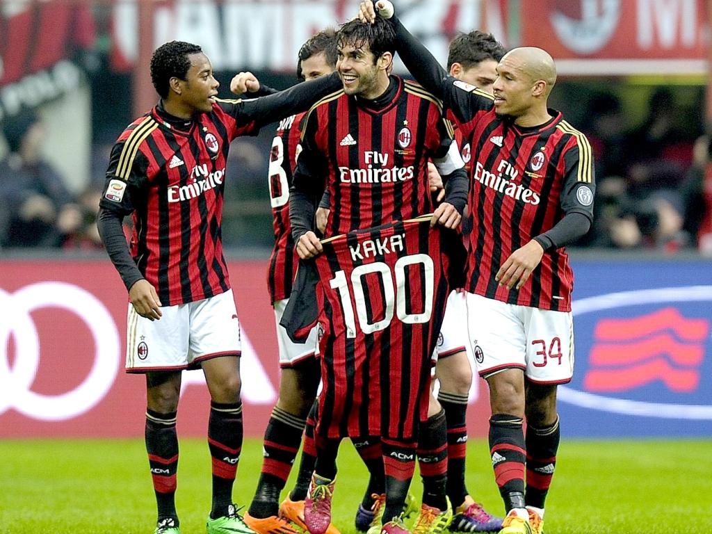 Milan-Atalanta e os 100 golos de Kaká