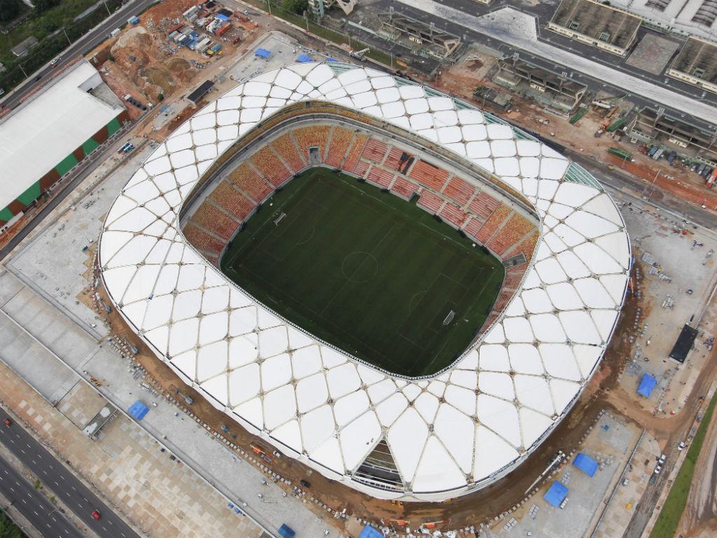 Arena Amazónia está quase pronta (Reuters)