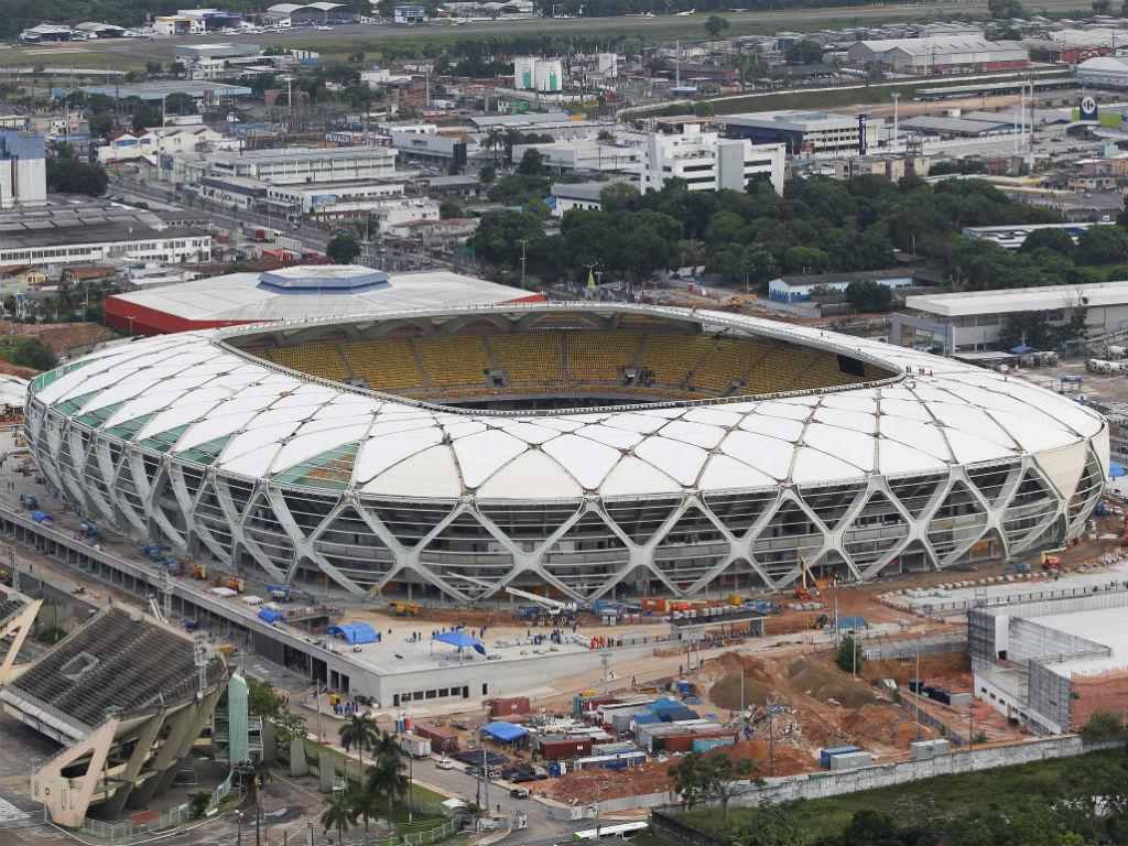 Arena Amazónia está quase pronta (Reuters)